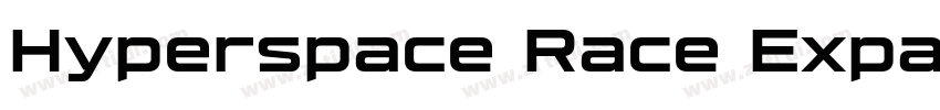 Hyperspace Race Expa字体转换